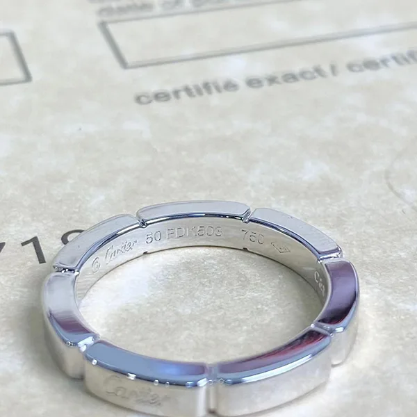 【人気】カルティエ☆結婚指輪 コピー ロゴ リンク ユニセックス B4083500