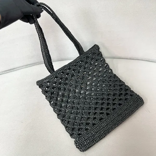 プラダ パチモン スモール ラフィア トートバッグ★全種 pun49022