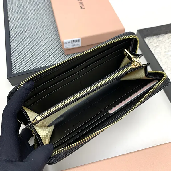 ★安心ミュウミュウ コピー マテラッセ ジッピーウォレット 長財布 myj95068