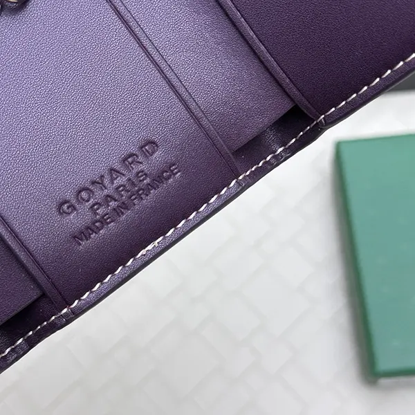 新品 ゴヤール 財布 限定カラー パープル 紫 GAYARD バッグ パープル