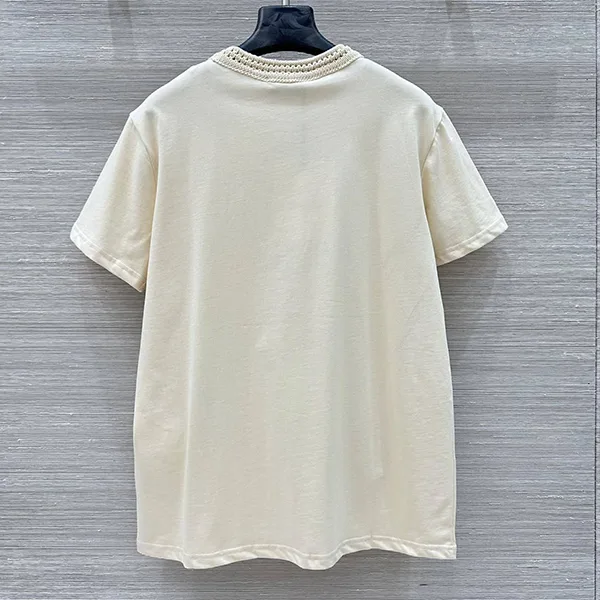 【かわいい♡新作】モンクレール クルーネックTシャツ 偽物 ホワイト mop22747