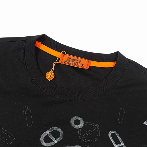 高級ブランド エルメス クルーネック半袖 激安 Tシャツ erj15593