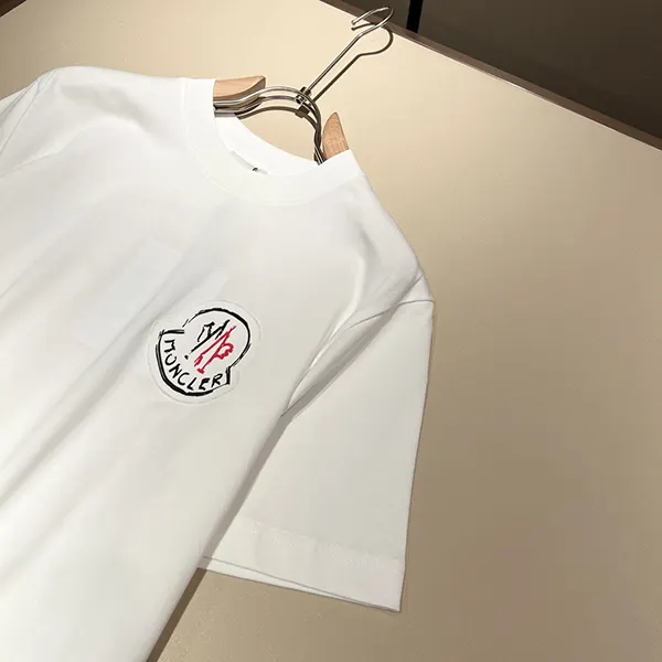 定番 モンクレール ピクセルロゴ コットン Tシャツ コピー mov70290