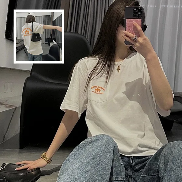 厳選★クロムハーツトリプルクロスTシャツ パチモン Kuw82876