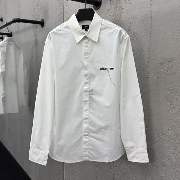 フェンディ コットン 長袖シャツ 偽物 feo53618