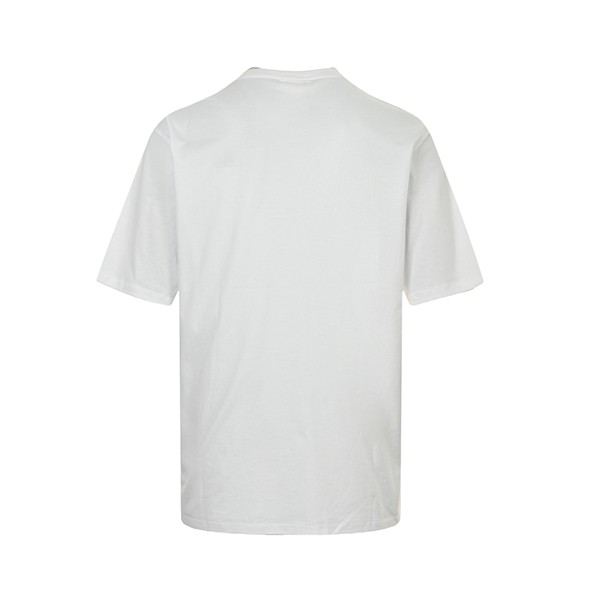 SS25 ★プラダ★ ロゴラウンドネックTシャツ スーパーコピー pue20916