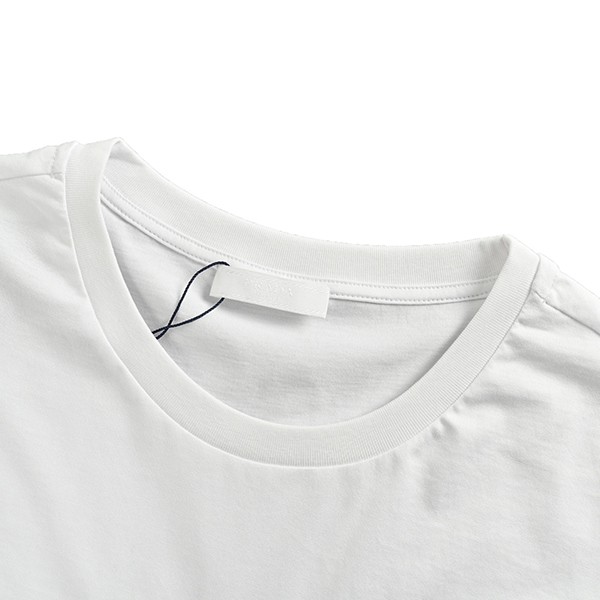 SS25 ★プラダ★ ロゴラウンドネックTシャツ スーパーコピー pue20916