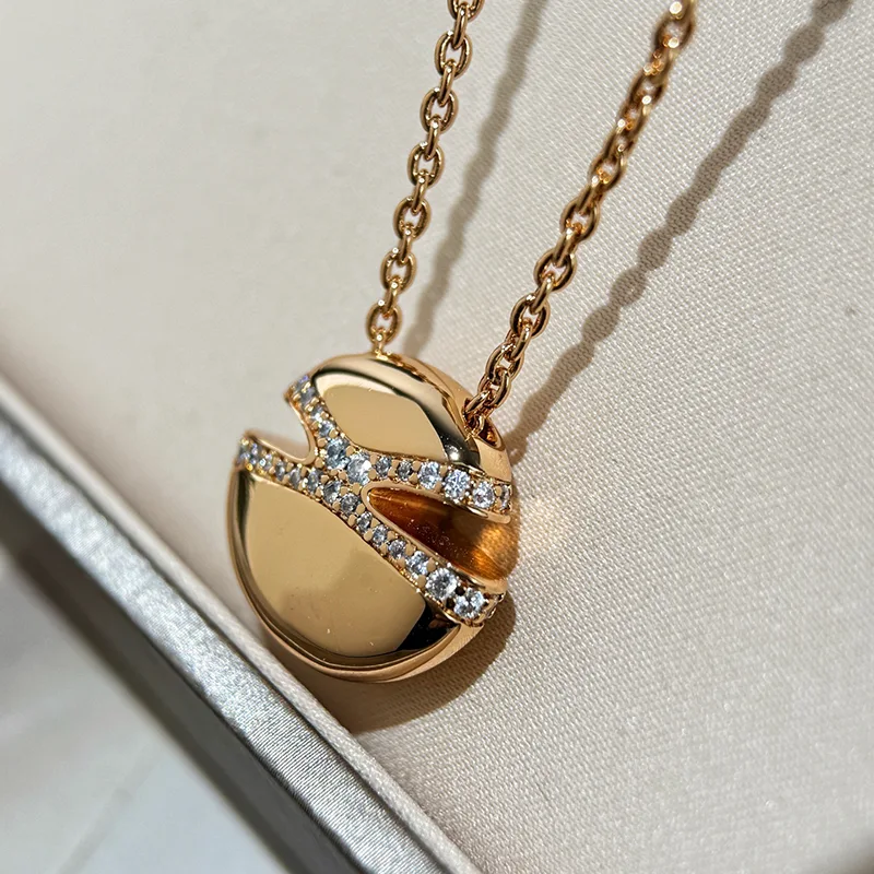 ブティック♪ブルガリ ネックレス レプリカ カボション 18K ゴールド 3