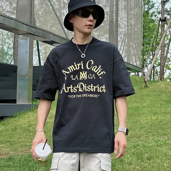アミリ アーツ ディストリクト ショート Tシャツ クルー 