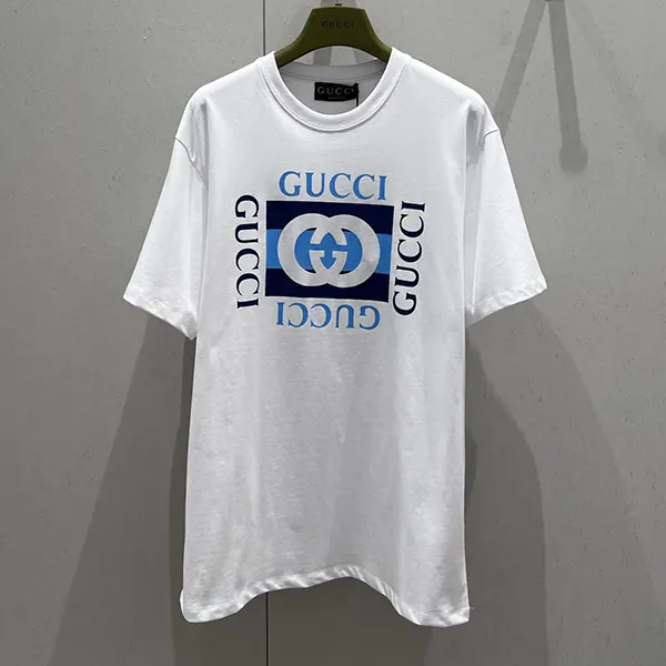 グッチ プリント コットンジャージー Tシャツ コピー gui56559