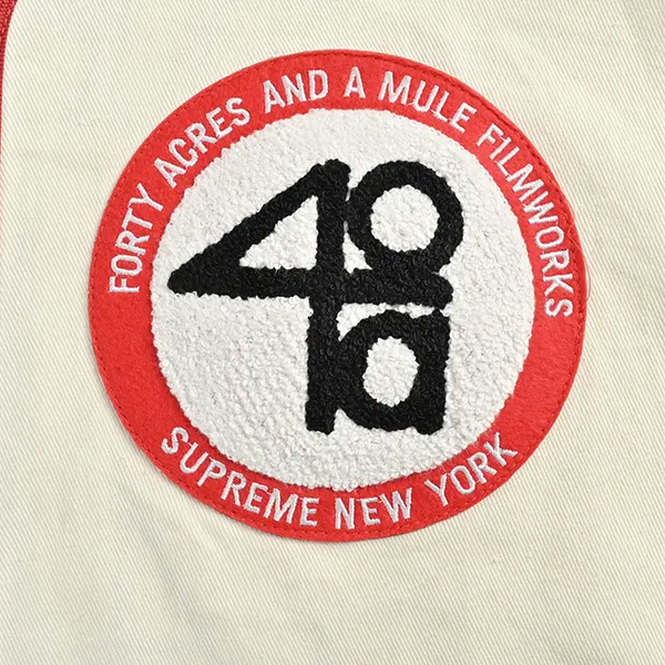 シュプリーム 40 Acres Twill Baseball Jersey Sht55825