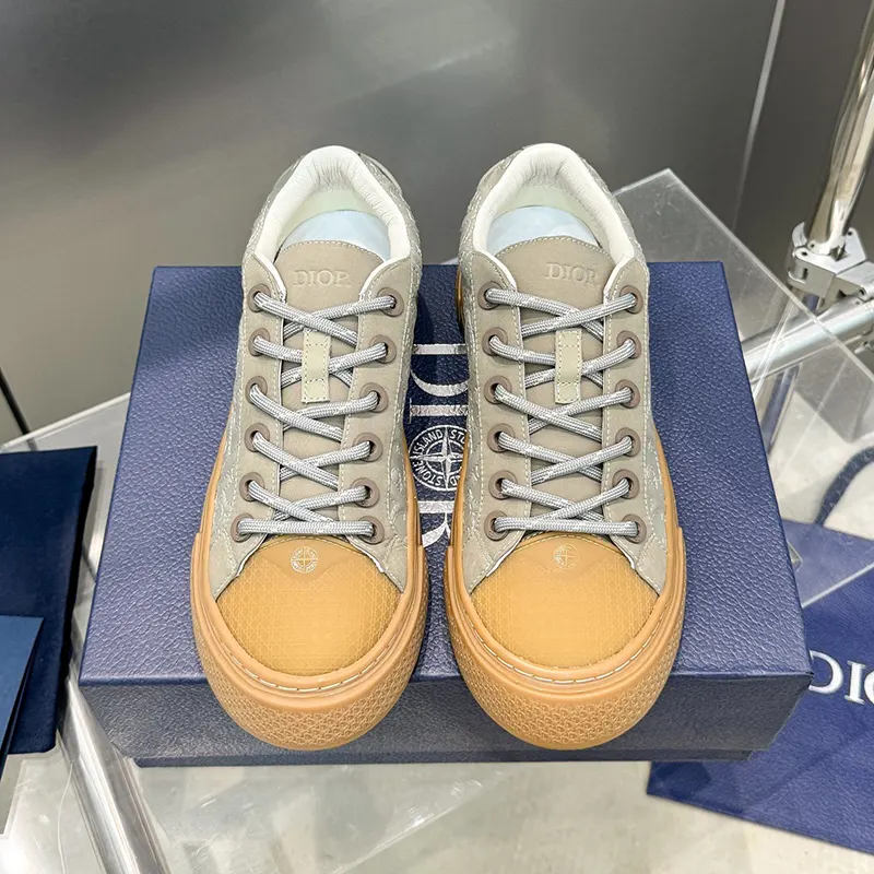 注目★ディオール フェイク AND STONE ISLAND B33 スニーカー del54051