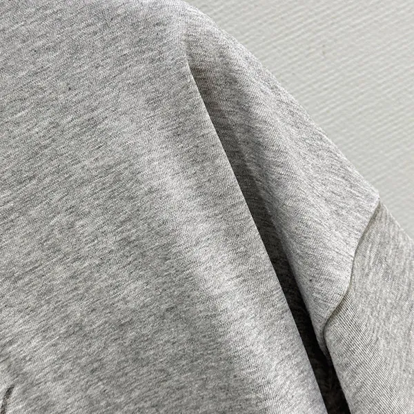 アレキサンダーワン コピー ライトグレー コットン ボクシーロゴ tシャツ UCC3251