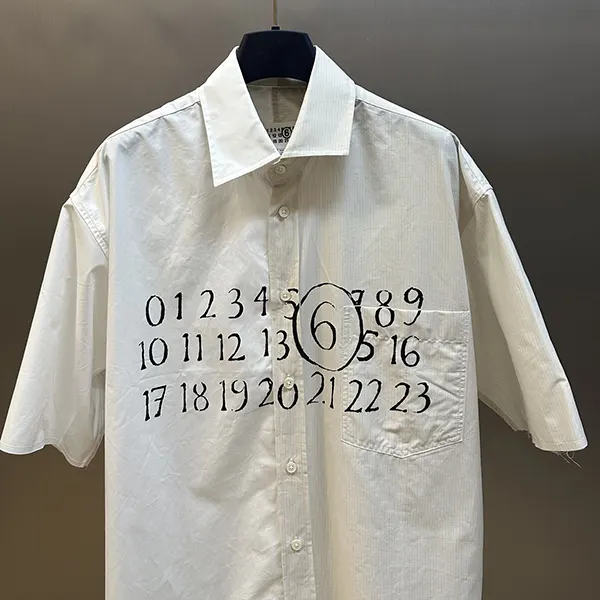 超話題!エムエムシックス n級品 アシンメトリーシャツ Man60360
