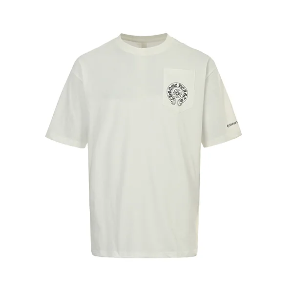 クロムハーツ ホースシューロゴ ポケットTシャツ コピー Kuu86599