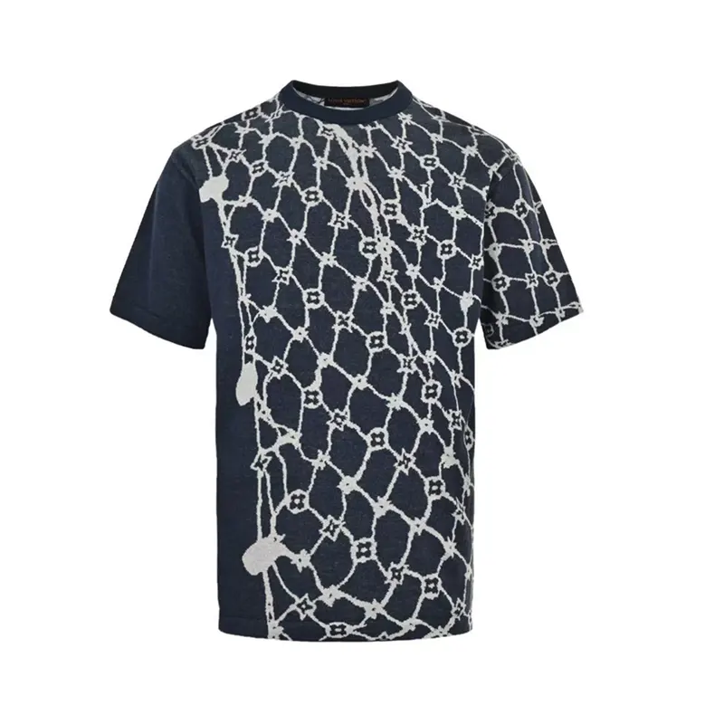 希少ルイヴィトン 偽物 ショートスリーブコットンクルーネックTシャツ 1AFQQ