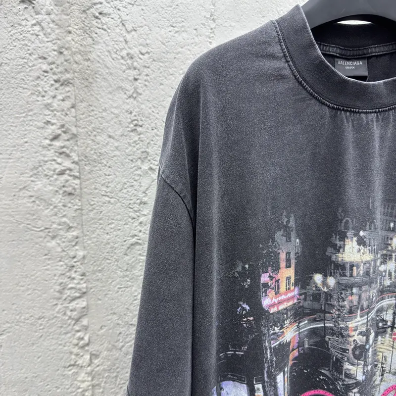 お洒落バレンシアガ n級品 シティ オブ エンジェルス Tシャツ bax40281