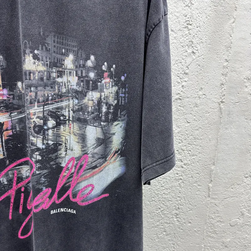 お洒落バレンシアガ n級品 シティ オブ エンジェルス Tシャツ bax40281