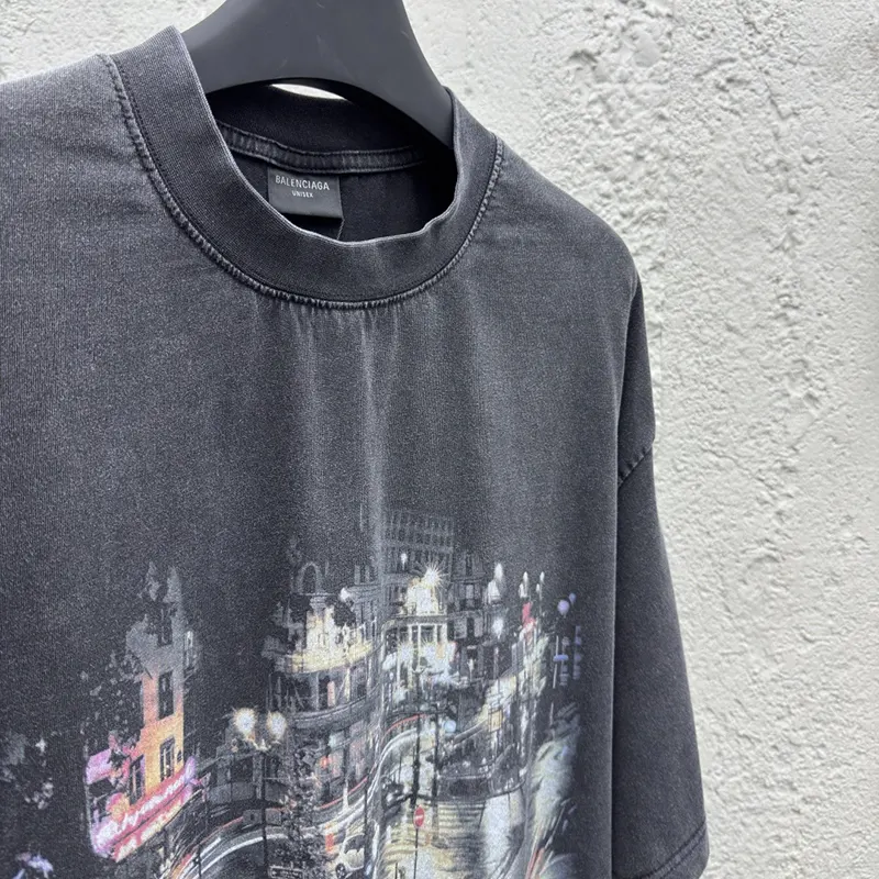 お洒落バレンシアガ n級品 シティ オブ エンジェルス Tシャツ bax40281