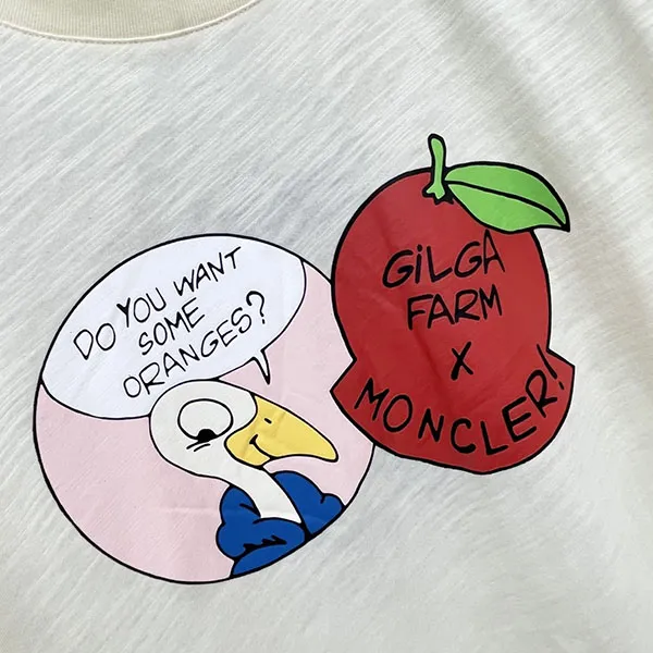 モンクレール x Gilga Farm by Donald Glover Tシャツ 偽物 mor08976