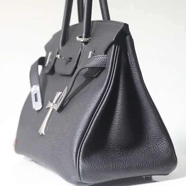 超人気☆クロムハーツ バーキン 30 偽物 エルメス バック CHクロス シルバー金具 erz39295