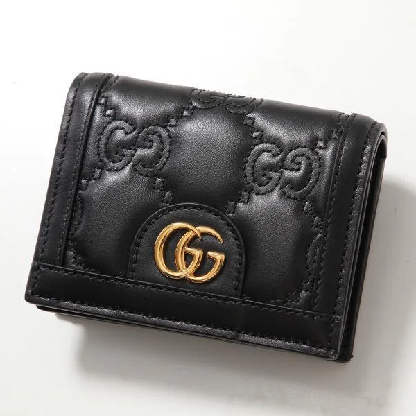 グッチ 二つ折り財布 偽物 723786 UM8IG GGマトラッセ