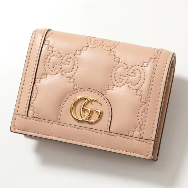 グッチ 二つ折り財布 偽物 723786 UM8IG GGマトラッセ