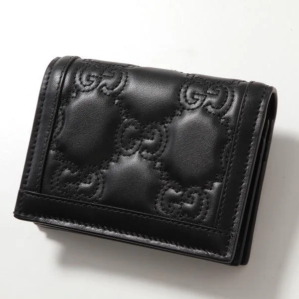 グッチ 二つ折り財布 偽物 723786 UM8IG GGマトラッセ