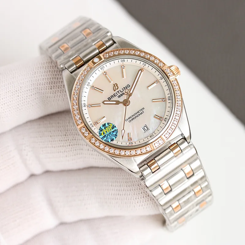最新でオシャレブライトリング n級品 クロノマット オートマチック 36mm ダイヤモンド 3色 buk85759