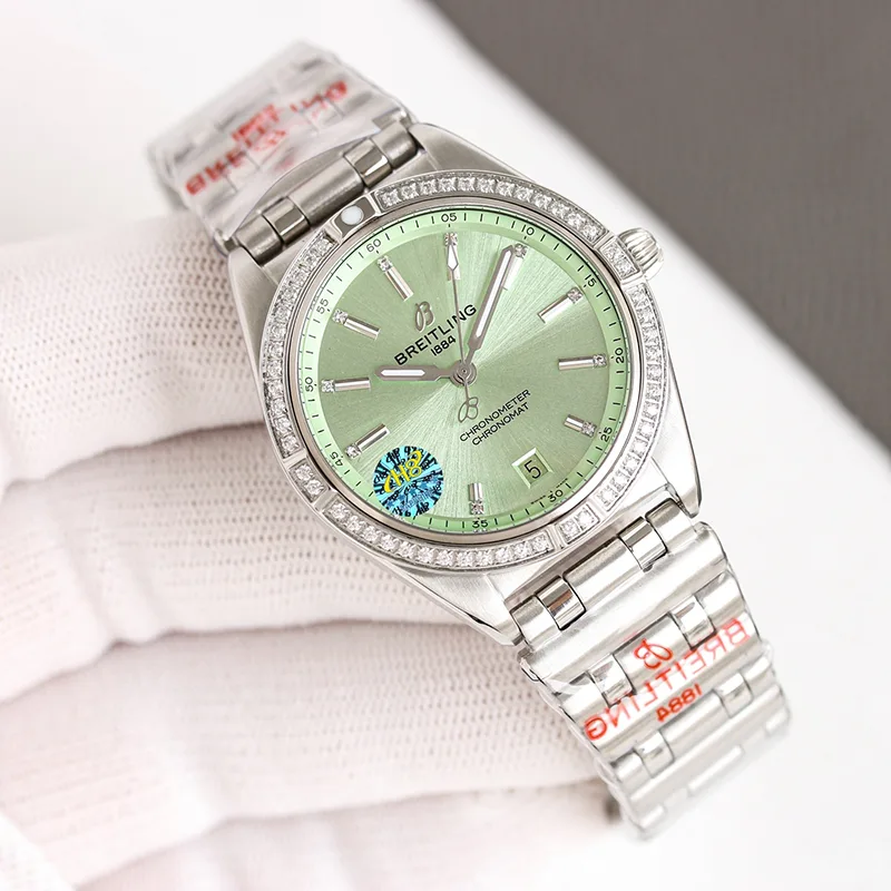最新でオシャレブライトリング n級品 クロノマット オートマチック 36mm ダイヤモンド 3色 buk85759