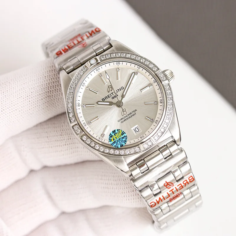 最新でオシャレブライトリング n級品 クロノマット オートマチック 36mm ダイヤモンド 3色 buk85759