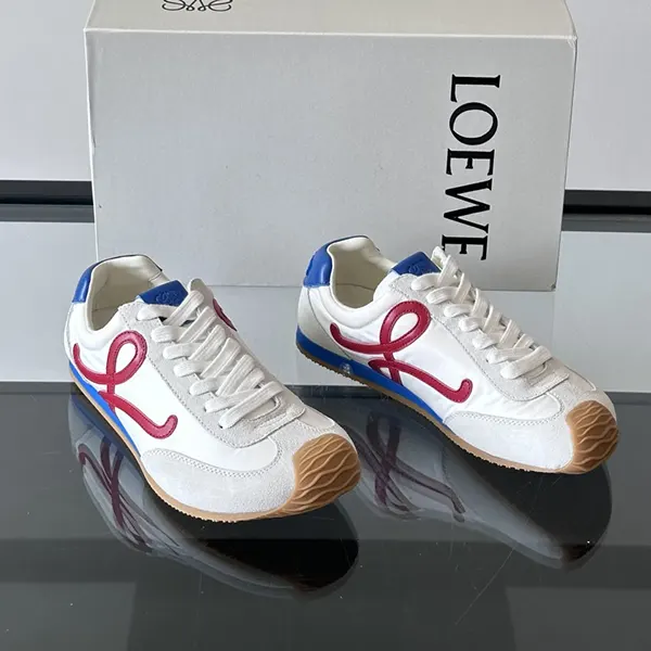 お洒落 ロエベ バレエランナー 2.0 ナイロン&カーフ lon88078
