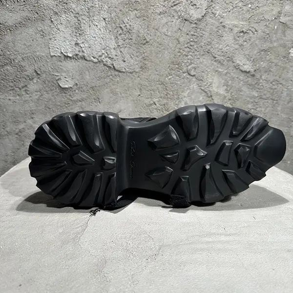 【大特価】リックオウエンス n級品 メガ トラクター レザーサンダル rim80890