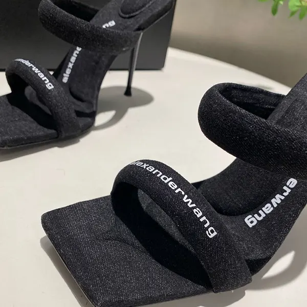 激安価格!アレキサンダーワン n級品 Julie Padded Slide Sandal サンダル arb00231