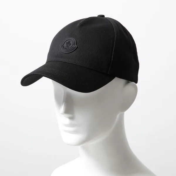 モンクレール Matt Black べーズボールキャップ 偽物 3B00013