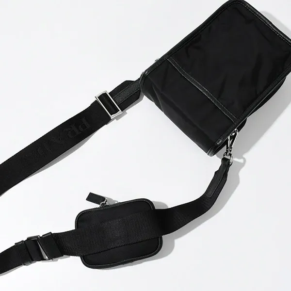 プラダ コピー Re-Nylon×レザー ショルダーバッグ 2VD043
