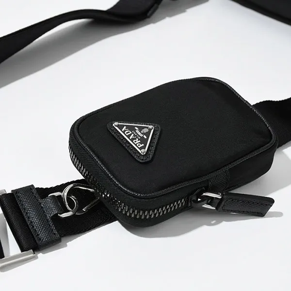 プラダ コピー Re-Nylon×レザー ショルダーバッグ 2VD043