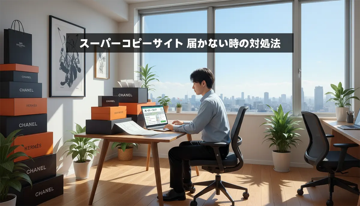 スーパーコピーサイト 届かない時の対処法