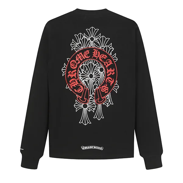 クロムハーツ 長袖Tシャツ 偽物 レッドシャドウクロス Kug09488