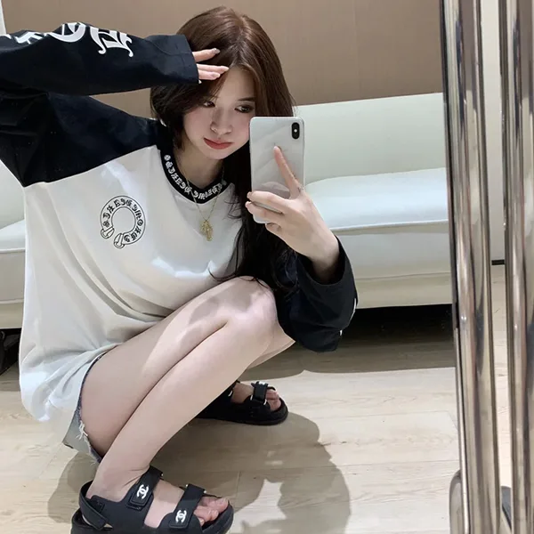 超人気☆クロムハーツ ロングTシャツ パチモン ロンT Kuq47187