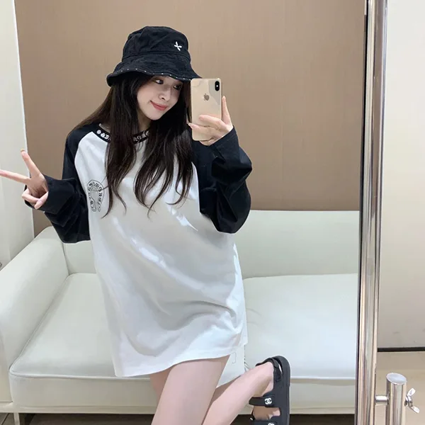 超人気☆クロムハーツ ロングTシャツ パチモン ロンT Kuq47187
