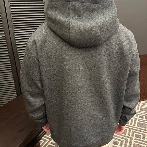 フェンディ ダークグレー コットン スウェットシャツ fej33087