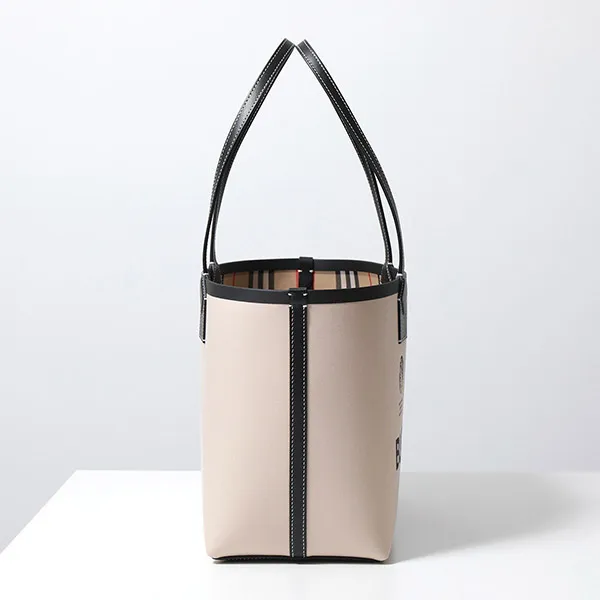 バーバリートートバッグ スーパーコピー HERITAGE TOTE ヘリテージ レディース ラベルプリント 8063120
