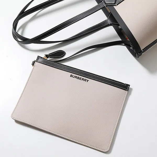 バーバリートートバッグ スーパーコピー HERITAGE TOTE ヘリテージ レディース ラベルプリント 8063120