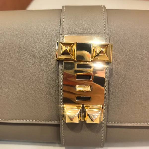 エルメス コピー ポシェットメドール スイフト グリアスファルト ゴールド金具 ers98233