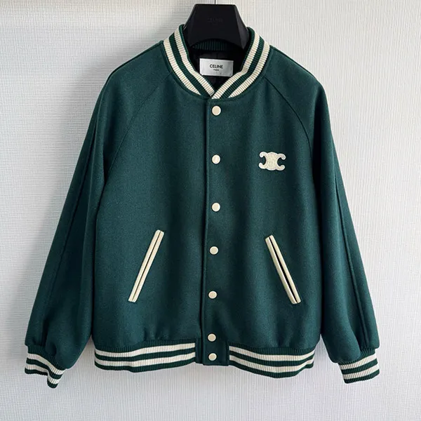 セリーヌ トリオンフ ルーズ テディジャケット 偽物 31VP