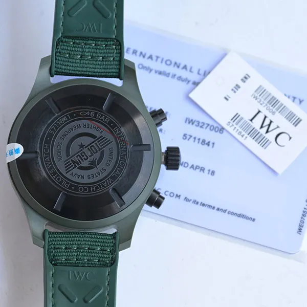 IWC スーパーコピー パイロット ウォッチ クロノグラフ トップガン “ウッドランド” IW389106
