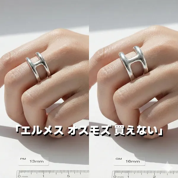 【2026年最新】エルメス オスモズ 買えない人必見！正規品が手に入らない本当の理由と、今すぐ着けられる現実的な全攻略