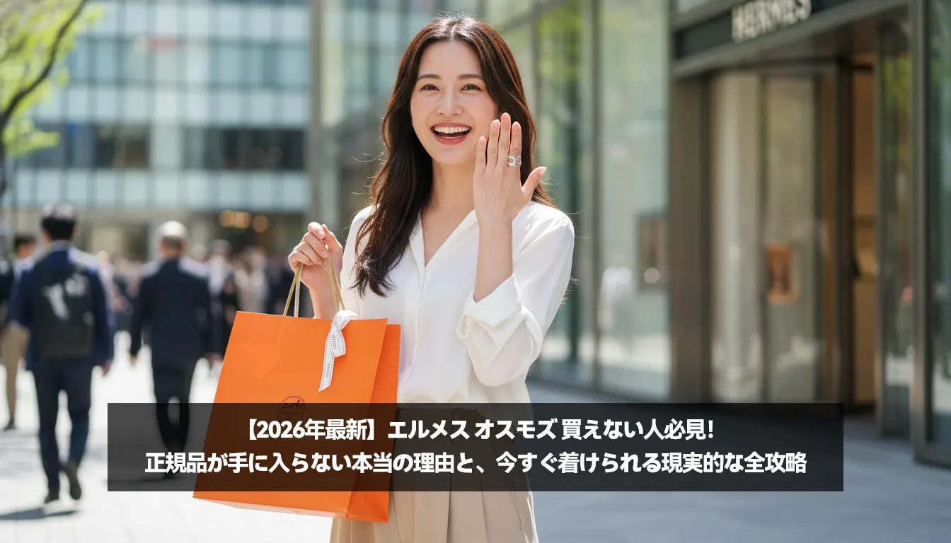 2026年最新】エルメス オスモズ 買えない人必見！正規品が手に入らない