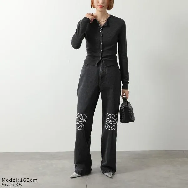 【極美品】ロエベ　カシミア・シルクカーディガンジャケット ロエベ カーディガン スーパーコピー ニット カシミヤ シルク S540Y16K69